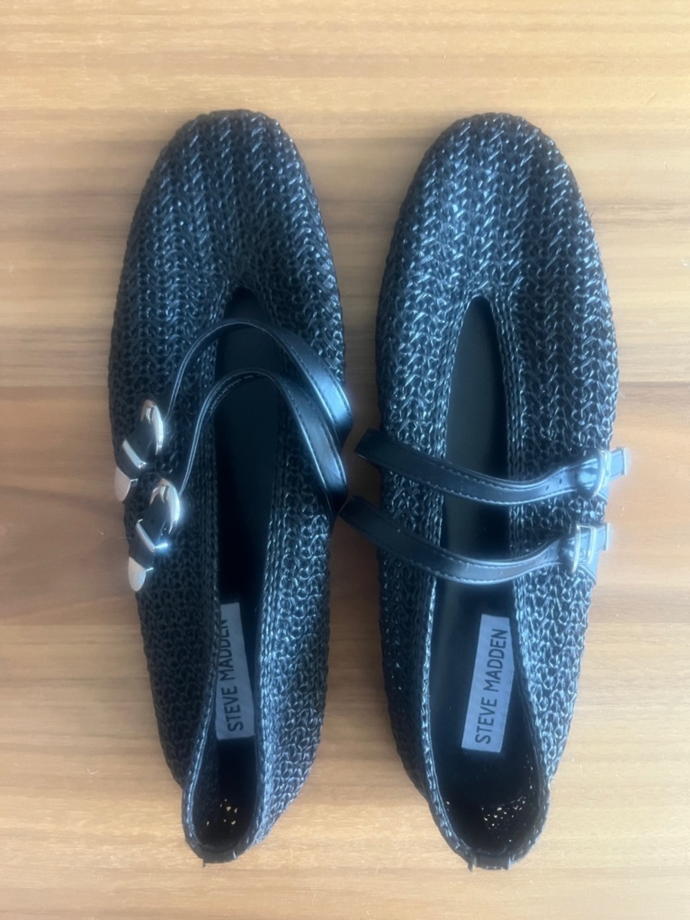 Steve Madden Woven Laney Ballet Flats